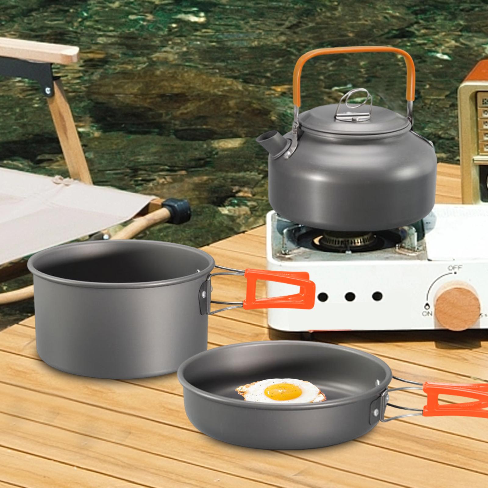 Ustensiles de cuisine de Campi - Camping Cooking Set With Kettle avis et prix