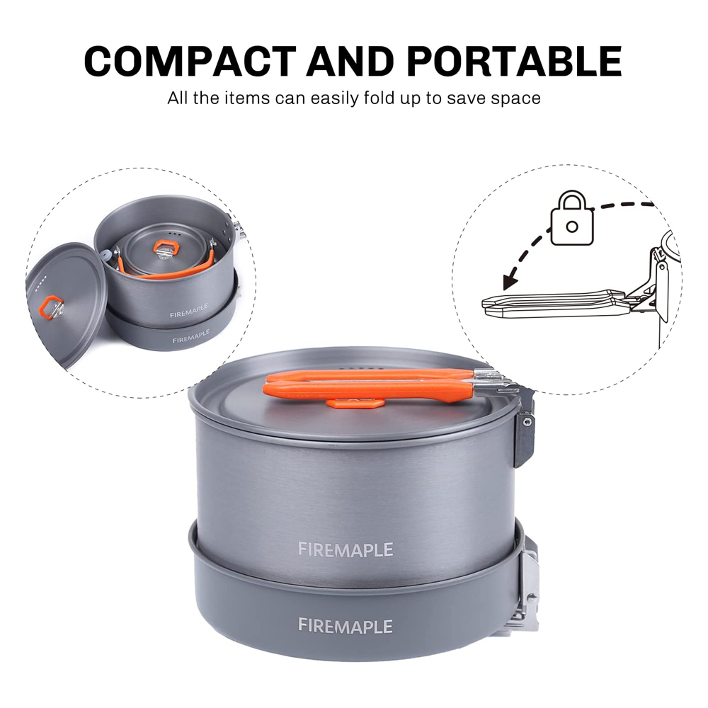 Fire Maple Camping Ustensiles  - Quechua Camping Cooking Set avis et prix