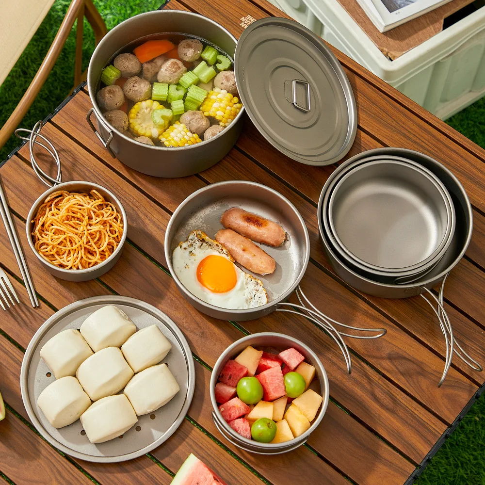 Ensemble de casseroles d'extér - Camping Lightweight Cooking Pot avis et prix