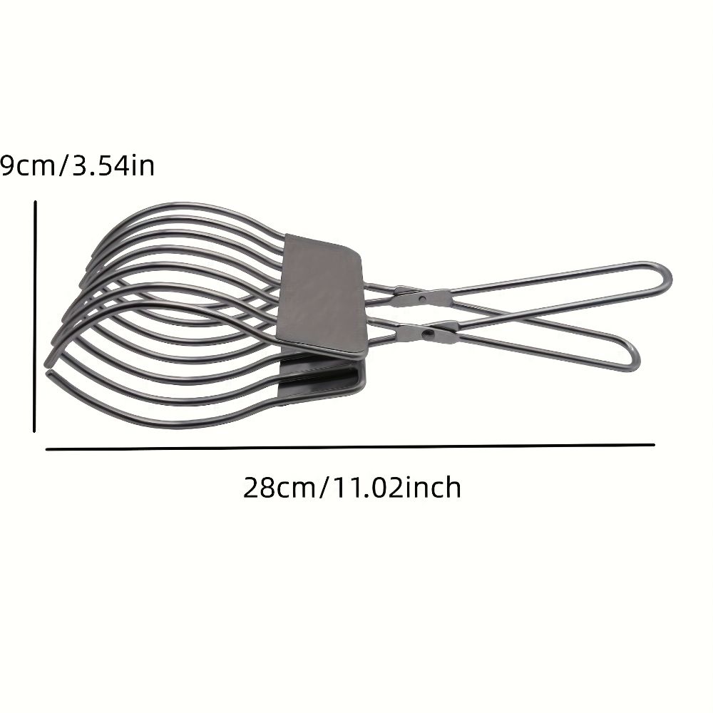 1 pince à viande en acier inox - Camping Cooking Grill avis et prix