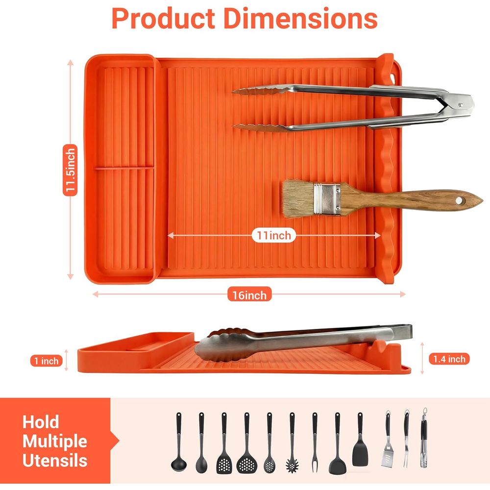 Tapis de barbecue en silicone  - Camping Cooking Grill avis et prix