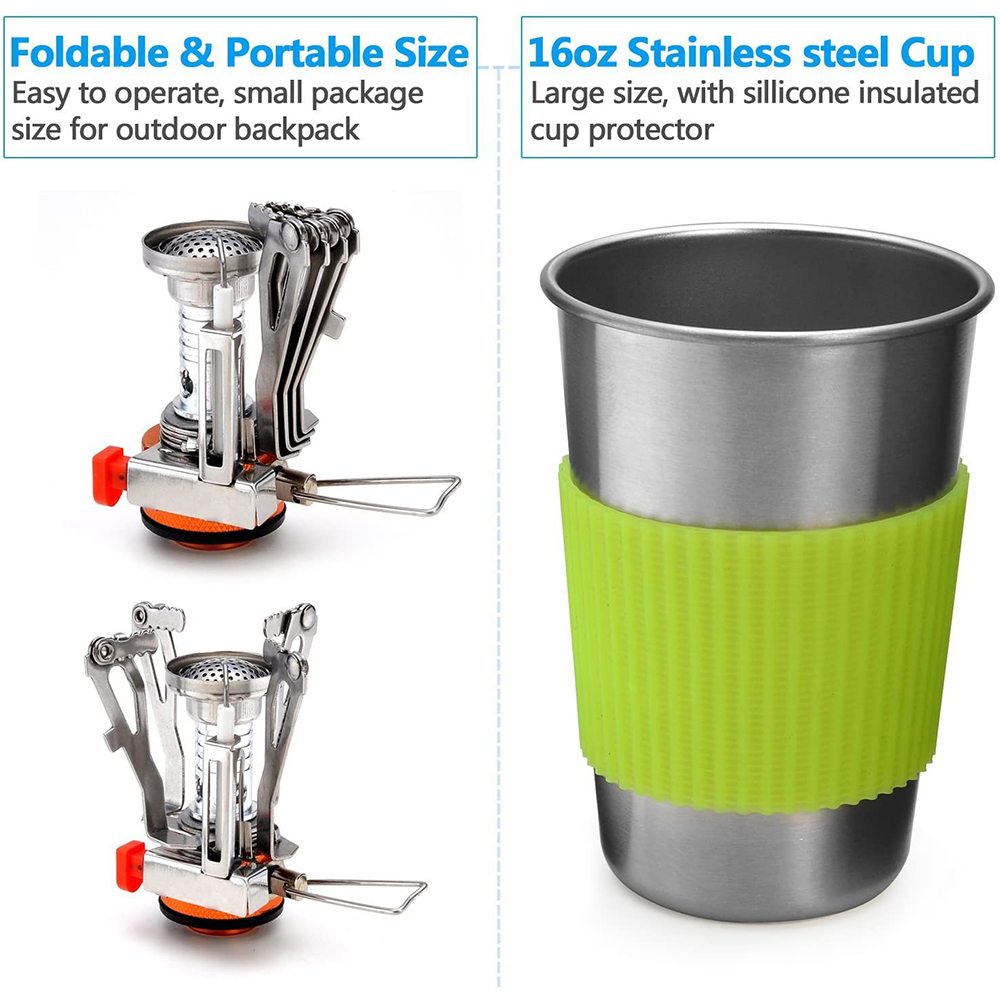 Kit d'ustensiles de cuisine de - Camping Cooking Unit avis et prix